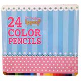 Tombow Ippo. Slide Canned kurşun kalem 24 renkler CL-RRW0324 °C Print W03