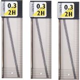 Tombow Min 03 2h ( 3 Kutu ) - Siyah - Kalem Ucu - Uç Kalınlığı