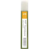 Tombow Min 05 2h Green Tüp - Siyah - 0.5 / 2H - Versatil Kalem Ucu