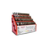 tombow min (versatil kalem ucu) klasik mono lead 2b 0.7 mm 720 li stand -st-m1-rg 072b - Yok