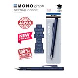 Tombow Mono Graph Neutral 0,5 mm Mat Gövde Tükenmez Kalem, Lacivert