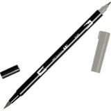 Tombow N49 Warm Gray 8 AB-T Dual Brush Grafik Kalemi