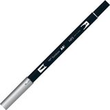 Tombow N95 Dual Brush Cool Gri 1 Grafik Çizim Kalemi