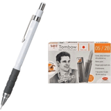 Tombow Sh-300 Grip Beyaz 0.5 mm Uçlu Kalem + 12 Tüp 0.5 mm 2B Min