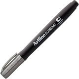 Tombow : Supreme : Kesik Uçlu Markör Kalem : 1,00 - 4,00 mm : Gri