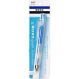 Tombow Versatil Kalem 0,5 mm Şeffaf Mavi Uzun Ömürlü Mekanizma ile Okul ve Ofis Kullanımı için