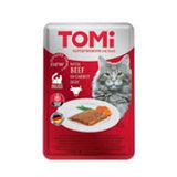 Tomi 100 Gr Kedi Dana Eti Ve Havuç Tahılsız Kıyılmış Pouch Mama