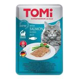 Tomi 100 gr Pouch Pate Somon ve Yumurta Tahılsız Kedi Yaş Maması