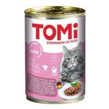 Tomi Kedi Buzağı Etli Yaş Mama 400g