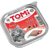 Tomi Pate Dana Etli ve Kümes Hayvanlı Alüminyum 100 gr Kedi Yaş Mama