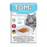 Tomi Somonlu Sterilised Kısırlaştırılmış 85 gr Kedi Konserve Maması