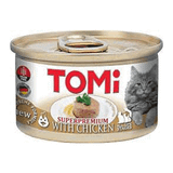 Tomi Tavuklu Tahılsız 85 gr Yetişkin Konserve Kedi Maması