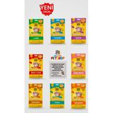 Tom&Jerrypetshop -Delibon Karışık Cat Cream 40 Adet Sıvı Ödül Maması 5X14gr 8 Paket