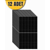 Tommatech 620 W Diamond Bifacial Half Cut Topcon Güneş Paneli - 12 Adet