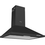Tommatech TDP6001BM Piramid Duvar Tipi Davlumbaz 60 cm Siyah Metal