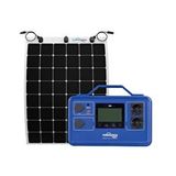 TommaTech Tommatech Güç İstasyonu Paketi - 1030wh Taşınabilir Güç Kaynağı + 170wp Flexible Güneş Paneli