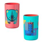 Tommee Tippee 250 ml Pembe Kulpsuz Desenli 360 Derece Bardak