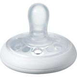 Tommee Tippee Closer to Nature Breast-like Emzik, 6-18 ay Tekli - Beyaz - 6 - 18 Ay - Silikon