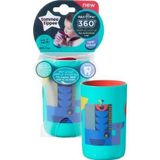 Tommee Tippee Kulpsuz Desenli 250 ml Yeşil 360 Derece Bardak