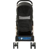 Tommy 505-PC101S Siyah 67x47x98 cm Max 15 kg Evcil Hayvan Arabası