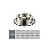 Tommy Blue Side 1 Adet Metal Kedi , Köpek Mama Ve Su Kabı 14 Cm 8 Oz