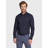 Tommy Erkek Gömlek Regular Fit - Lacivert - S