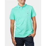 Tommy Erkek Polo Yaka Pike T-Shirt - Turkuaz - XL