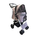Tommy Evcil Hayvan Arabası 78X46X99,5 cm Pembe Max 15 kg - Çok Renkli