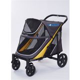 Tommy Evcil Hayvan Arabası Gri 112*65*100cm Max 40kg