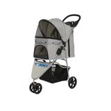 Tommy Gri 81x45.5x101 cm Max 15 kg Evcil Hayvan Arabası
