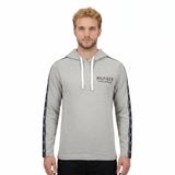 Tommy Hilfiger 09T4088-004 Gri Erkek Kapüşonlu Sweatshirt