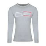 Tommy Hilfiger 09T4241-004 Gri Erkek Sweatshirt