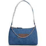 Tommy Hilfiger %100 Pamuk Mavi Kadın Omuz Çantası AW0AW185751A7