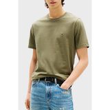 Tommy Hilfiger % 100 Pamuk Regular Fit Bisiklet Yaka T Shirt Erkek T SHİRT MW0MW39995 PLI