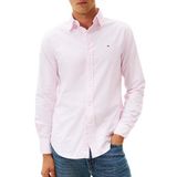 Tommy Hilfiger% 100 Pamuk Regular Fit Çizgili Gömlek Erkek GÖMLEK MW0MW36238 0D2