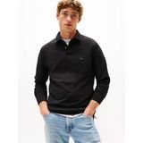 Tommy Hilfiger 1985 Regular Ls Polo Erkek Siyah T-Shirt - Mw0mw20183