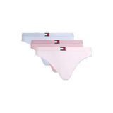 Tommy Hilfiger 3 pack bikini (ext.sizes) Kadın Bikini Lilac/Mystic Orc/Light Pink S
