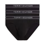 Tommy Hilfiger 3P BRIEF DTM Erkek Boxer, Siyah, XL