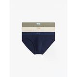 Tommy Hilfiger 3P Brıef Dtm Erkek Gri Boxer - Um0um03855