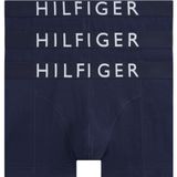 Tommy Hilfiger 3P TRUNK Erkek Boxer, Pembe, XXL Beden