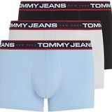 Tommy Hilfiger 3P TRUNK Erkek Çoklu Paket/İç Giyim, Siyah, MD