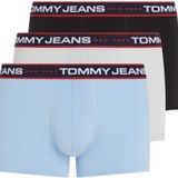 Tommy Hilfiger 3P Trunk Erkek Çoklu Paket/İç Giyim, Siyah, Sm