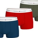Tommy Hilfiger 3P TRUNK Erkek İç Giyim, Pembe, SM