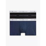 Tommy Hilfiger 3P Trunk Prınt Erkek Kırmızı Boxer - Um0um03891