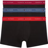 Tommy Hilfiger 3P Trunk WB Erkek Boxer, Mavi, L Beden