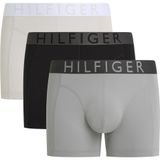 Tommy Hilfiger 3P TRUNK WB Erkek Boxer, Mavi, S Beden