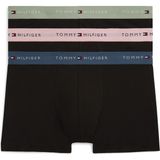 Tommy Hilfiger 3p Trunk Wb Erkek Mavi Boxer - UM0UM03890 - XL
