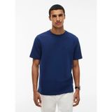 Tommy Hilfiger Açık Lacivert Erkek Bisiklet Yaka Standart T-Shirt MW0MW44669DCC_PERFORMANCE Graphıc - XL