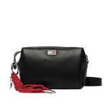 Tommy Hilfiger Art AW0AW18456 kadın el çantası, Siyah, Einheitsgröße