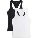 Tommy Hilfiger Bayan 2'li paket streç atlet, Black (black / White), XS
